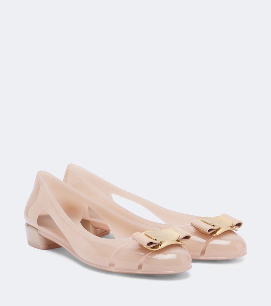 ferragamo nara ballet flats