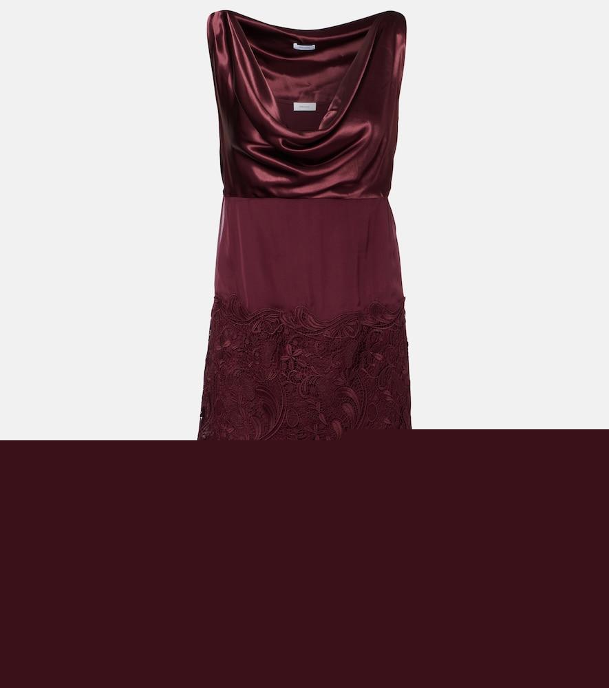 ferragamo strapless midi dress