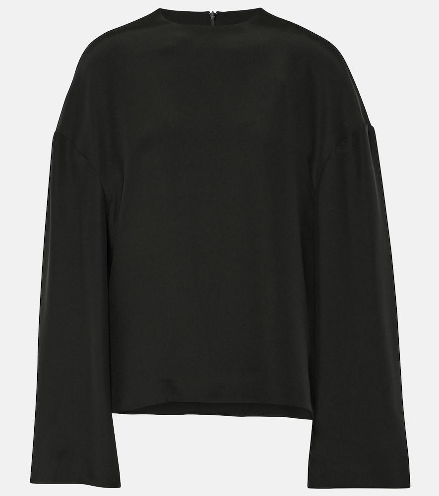 fforme ana silk cady blouse