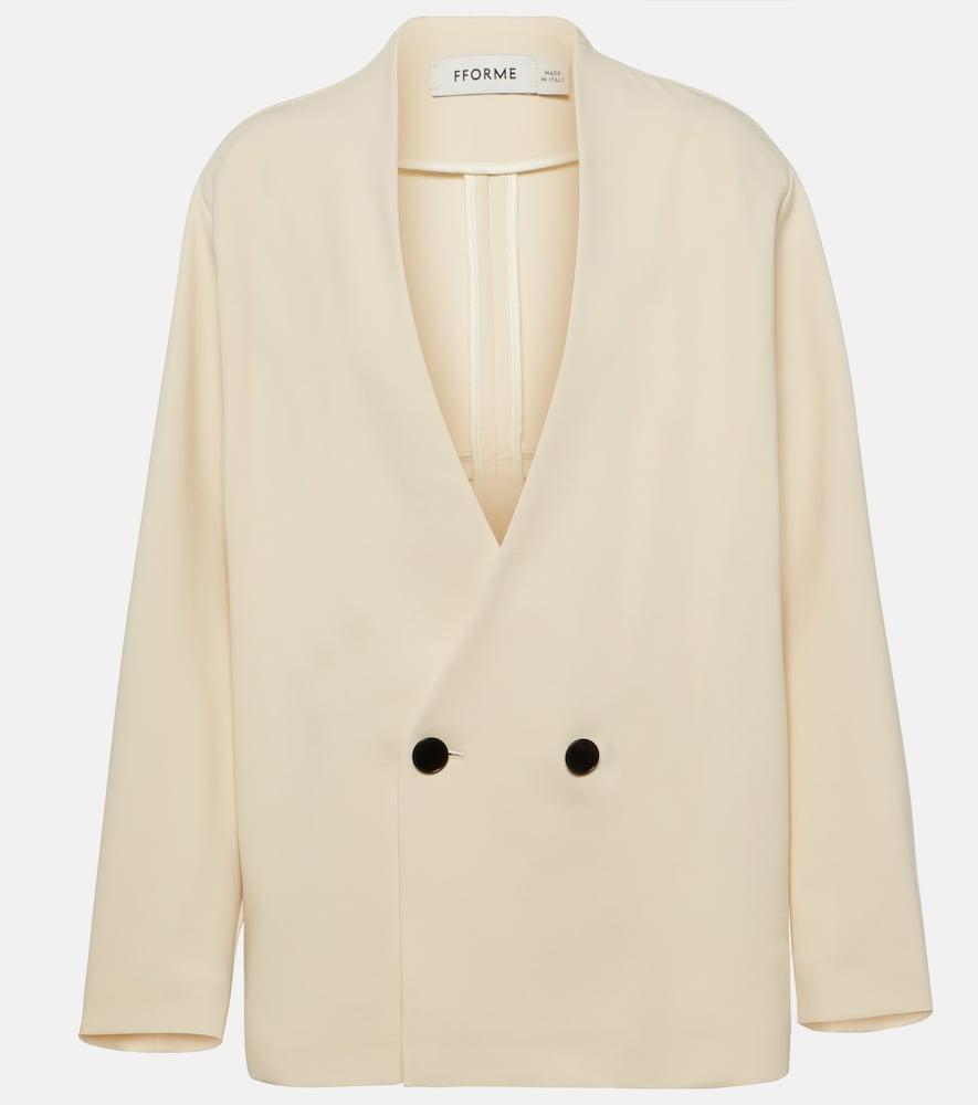 fforme velma oversized wool-blend blazer