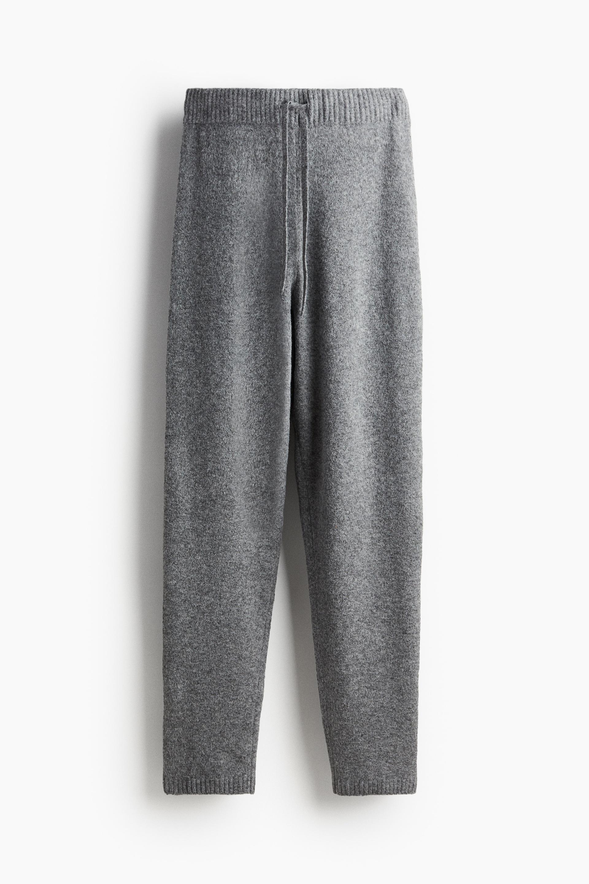 fine-knit joggers