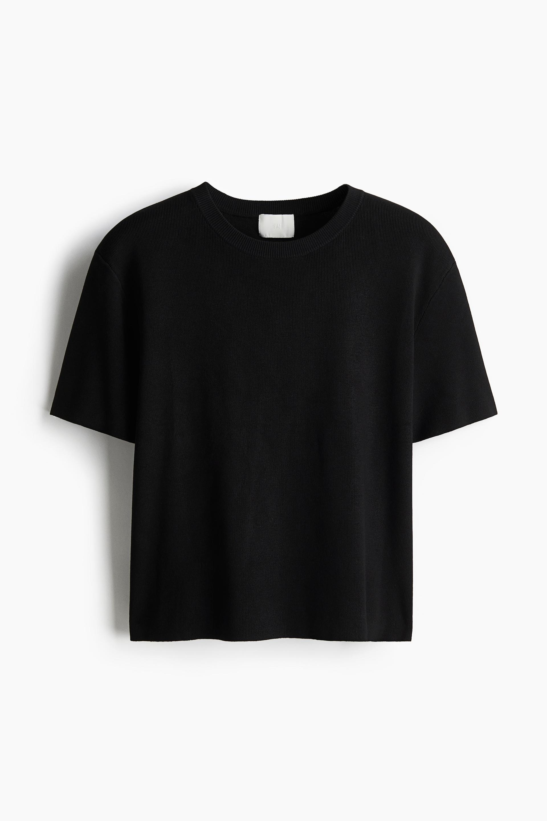 fine-knit t-shirt