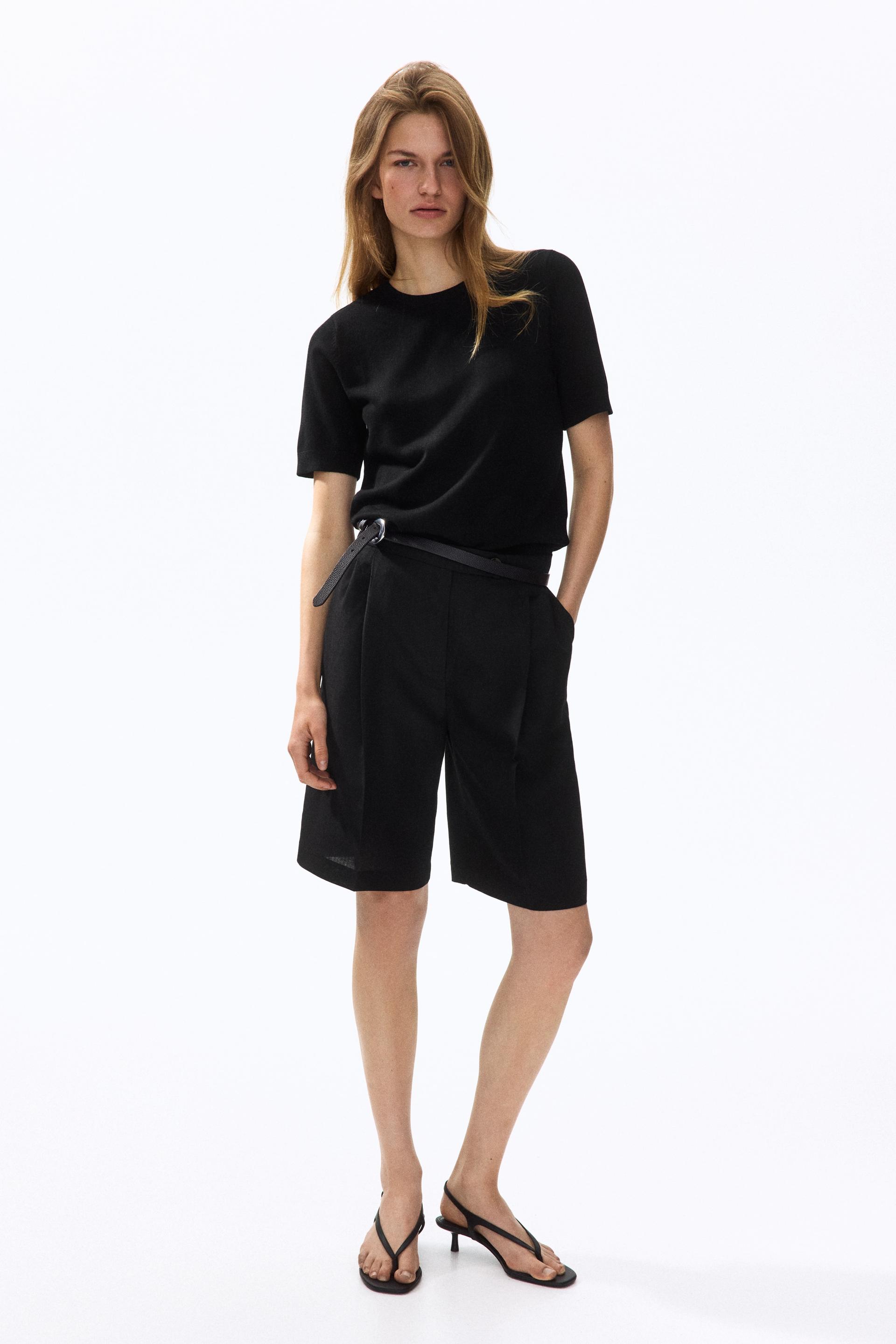 fine-knit top
