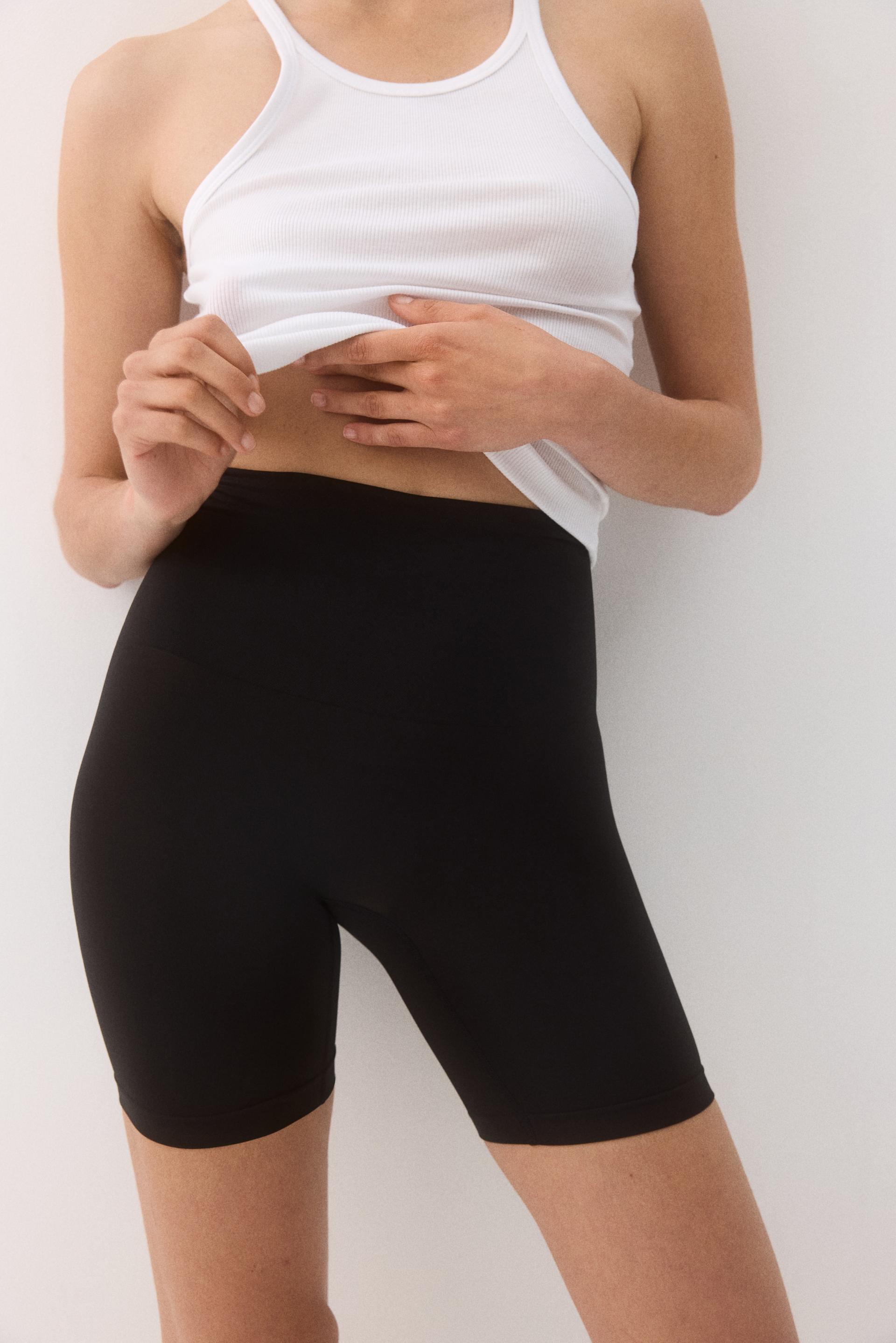 firm shape push-up biker shorts
