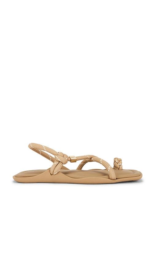 flã²wze flã² square sandal in tan. - size 36 (also in 37, 38, 39, 40, 41)