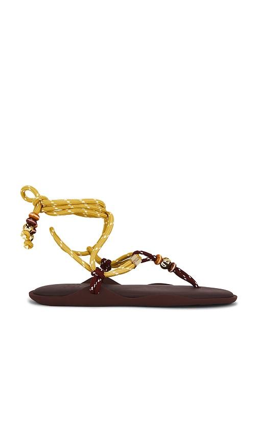 flã²wze flã² twin beaded sandal in multi. - size 36 (also in 37, 38, 39, 40, 41)