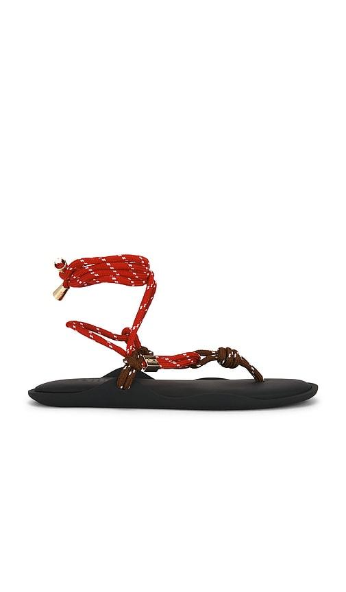 flã²wze flã² twin sandal in red. - size 36 (also in 39)