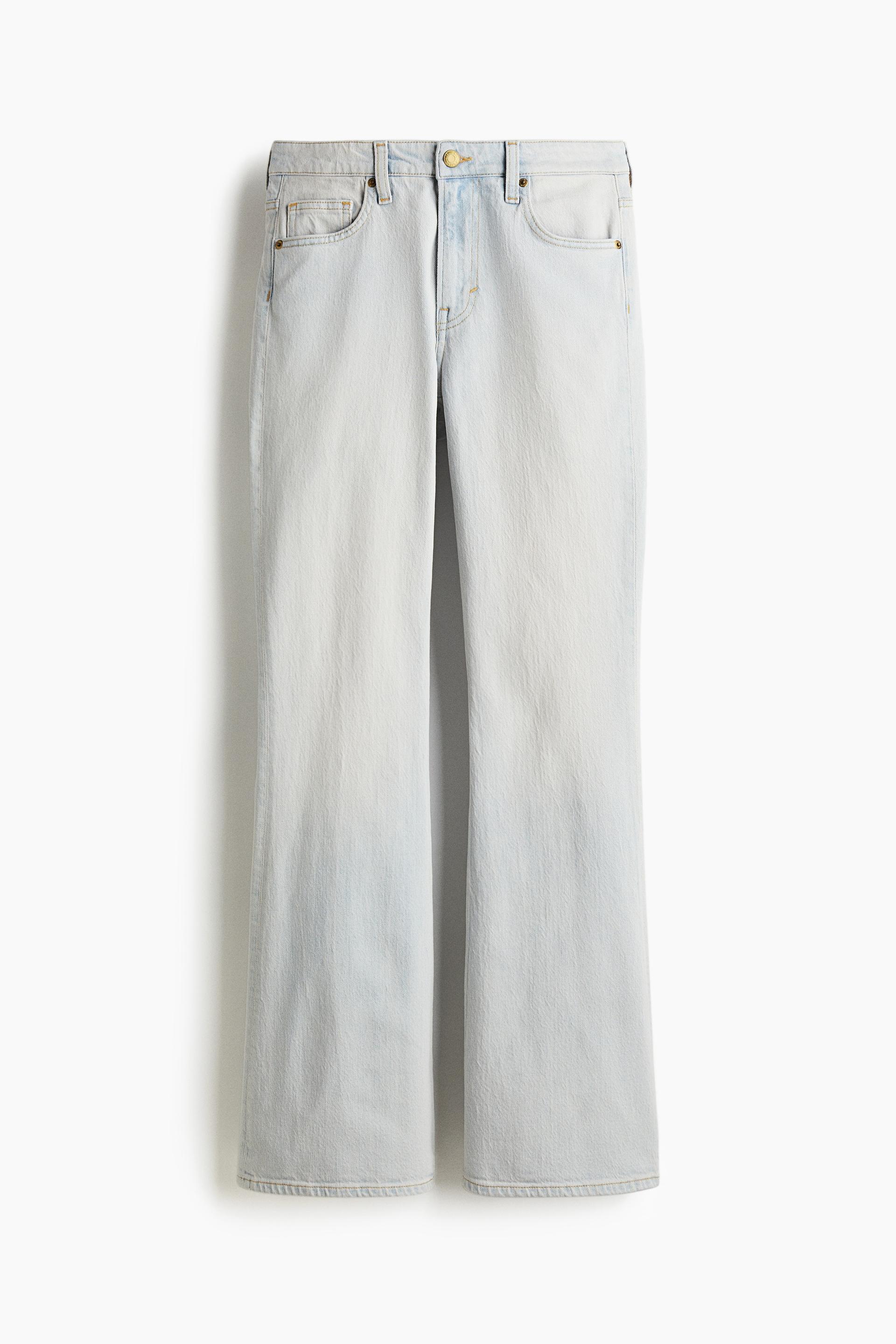 flared high jeans
