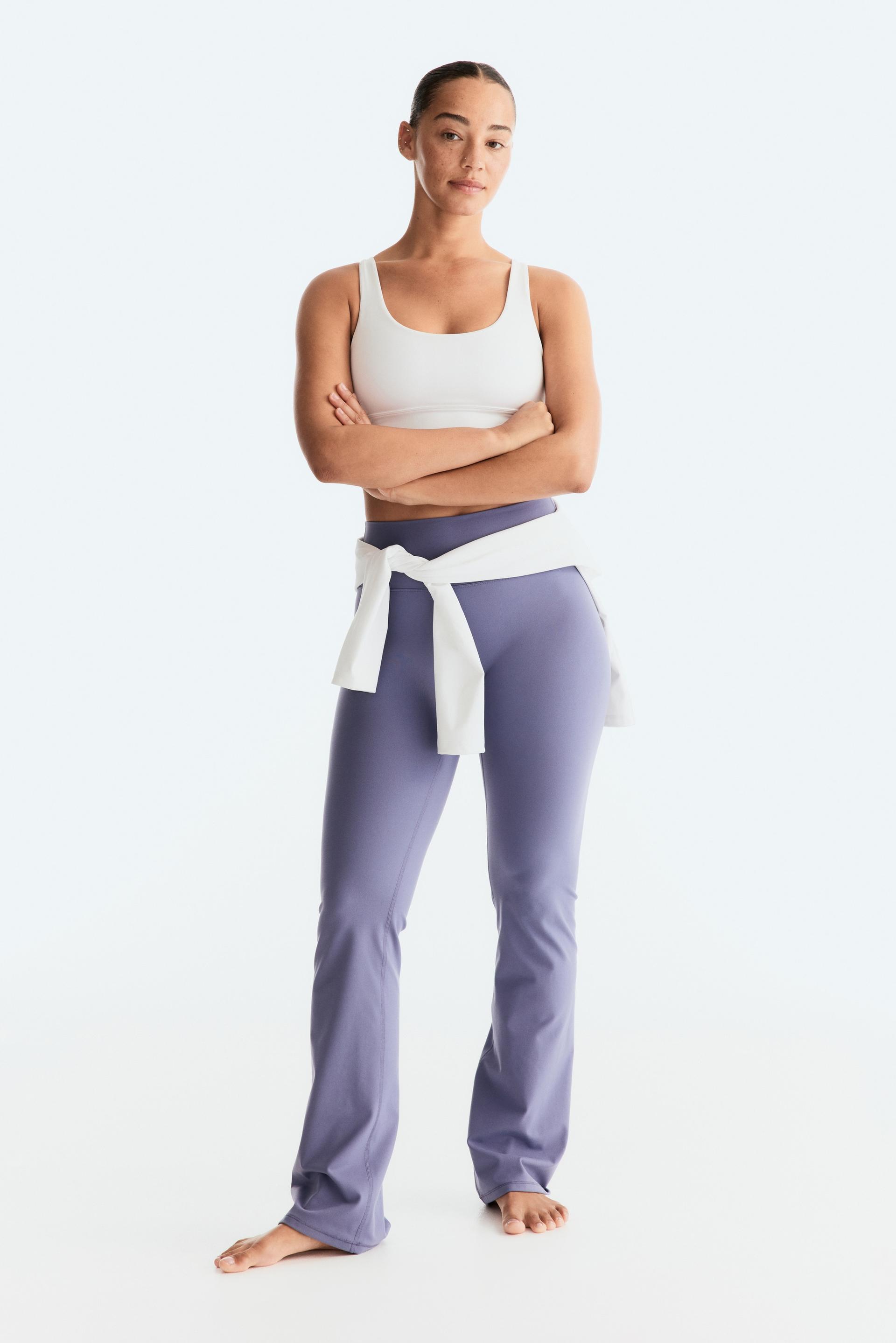 flared yoga leggings with softmove™