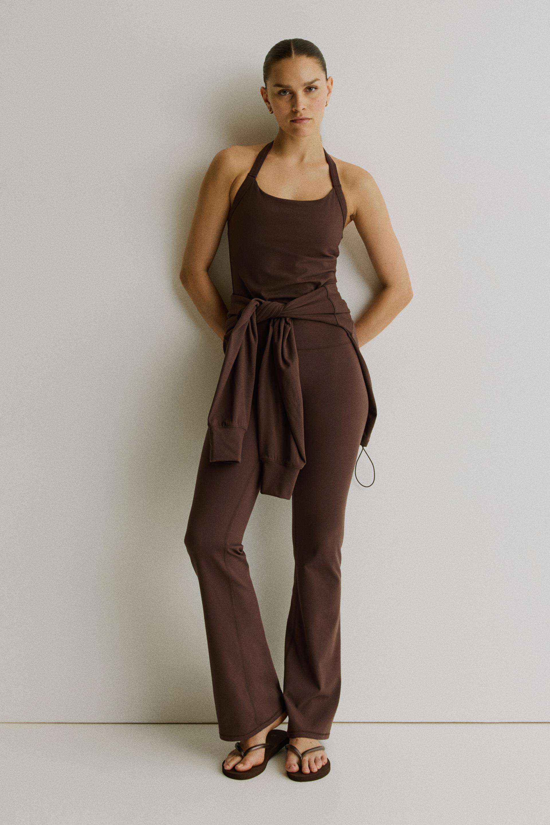 flared yoga leggings with softmove™