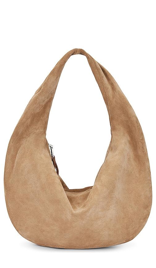 flattered alva big bag in tan.