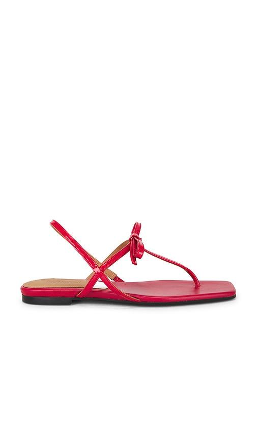 flattered sina sandal in red. - size 37 (also in 38, 39)