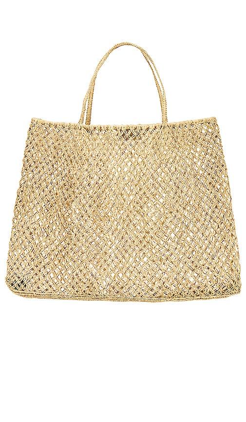 florabella baie bag in neutral.