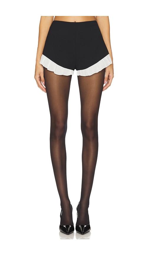 for love & lemons noemie short in black. - size m (also in s, xl)
