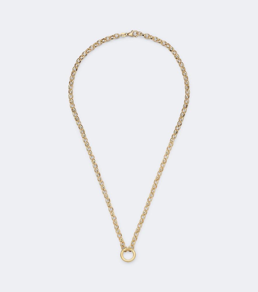 foundrae belcher 18kt gold chain necklace