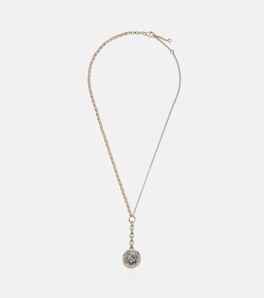 foundrae resilience medium 18kt gold chain necklace with diamonds