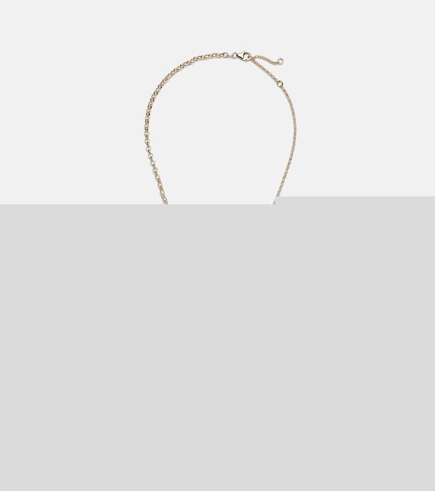 foundrae reverie 18kt gold chain necklace with diamonds