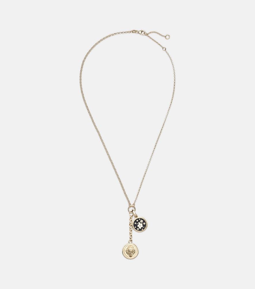 foundrae strength resilience 18kt gold chain necklace with diamonds