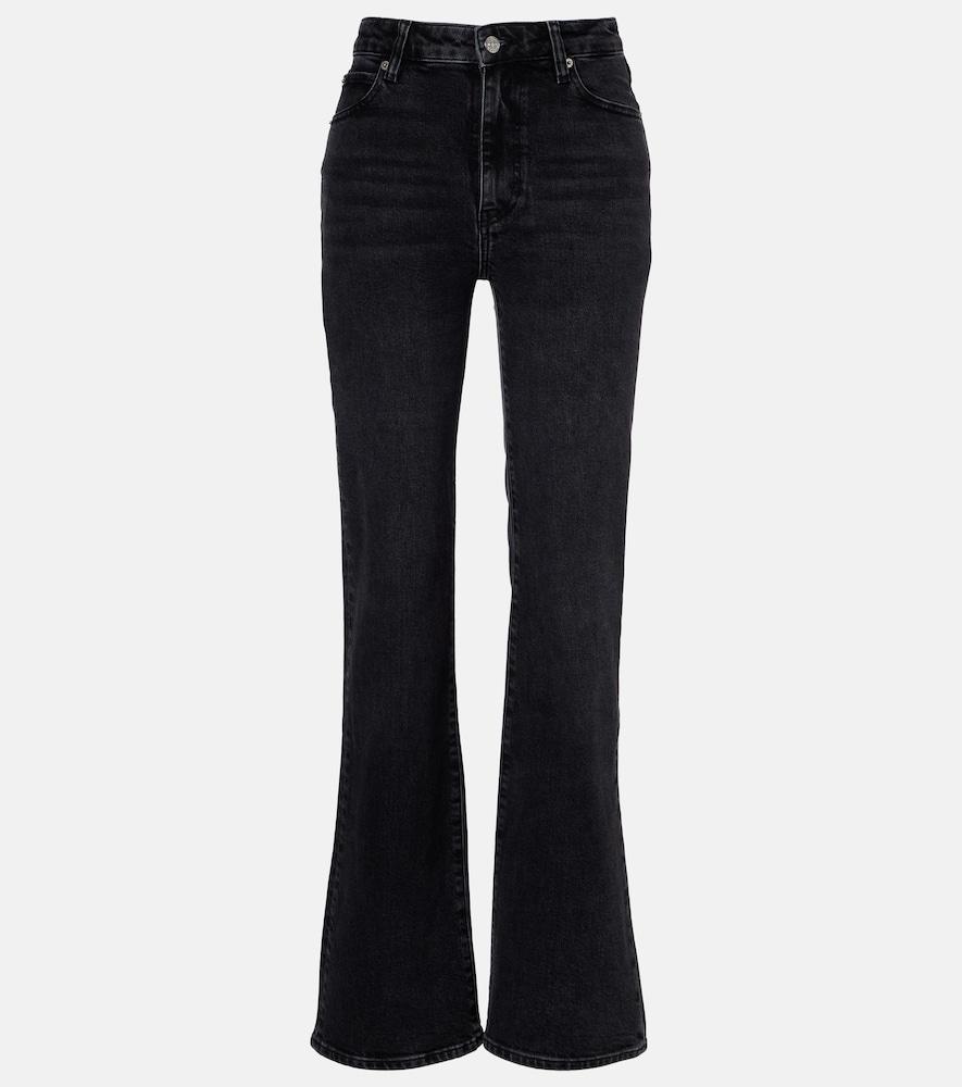 frame arrow high-rise bootcut jeans