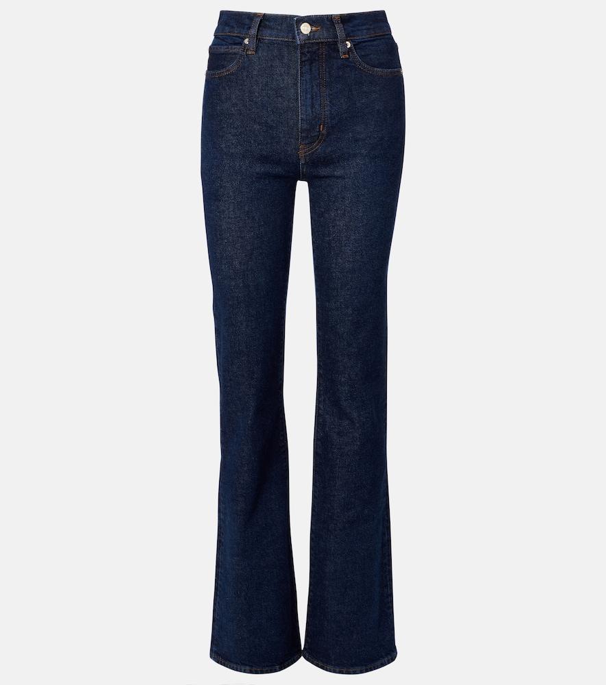 frame arrow high-rise bootcut jeans