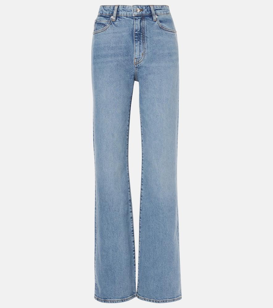 frame arrow high-rise flared jeans
