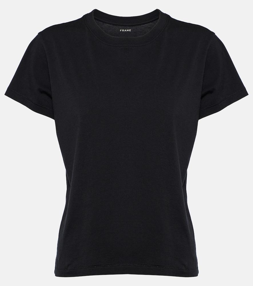 frame baby tee cotton jersey t-shirt