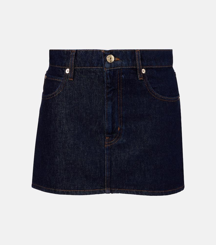 frame denim miniskirt