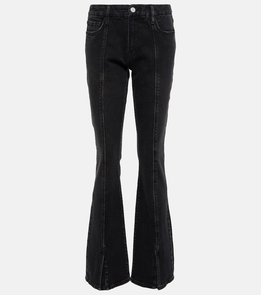 frame high-rise skinny jeans