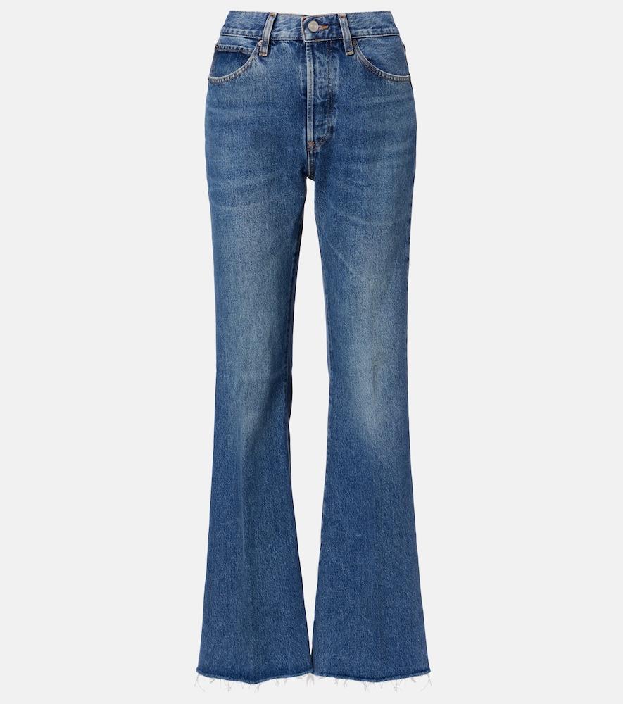 frame lax wide-leg jeans
