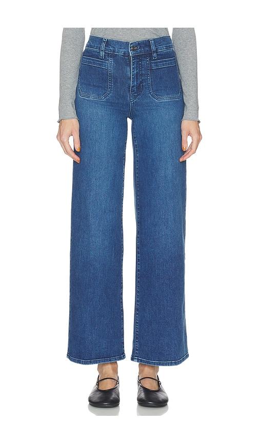 frame le slim palazzo modernist pocket jeans in blue. - size 23 (also in 24, 25, 27, 28, 29, 30, 31, 32, 33, 34)