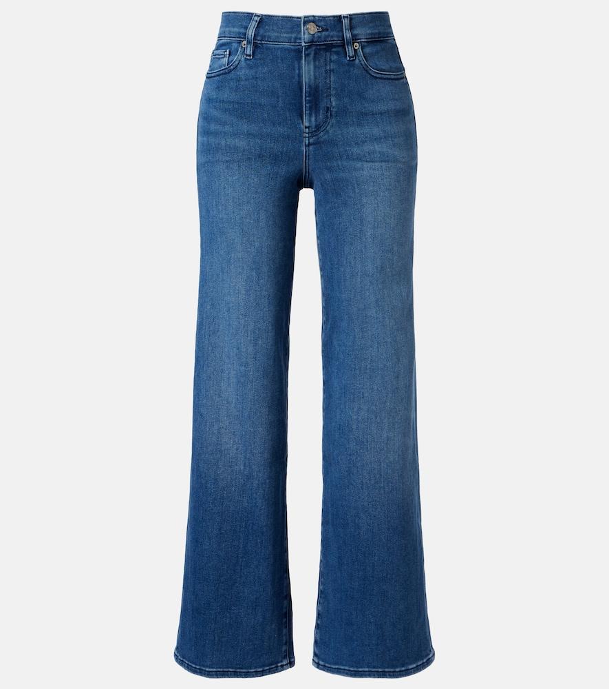 frame le slim palazzo wide-leg jeans