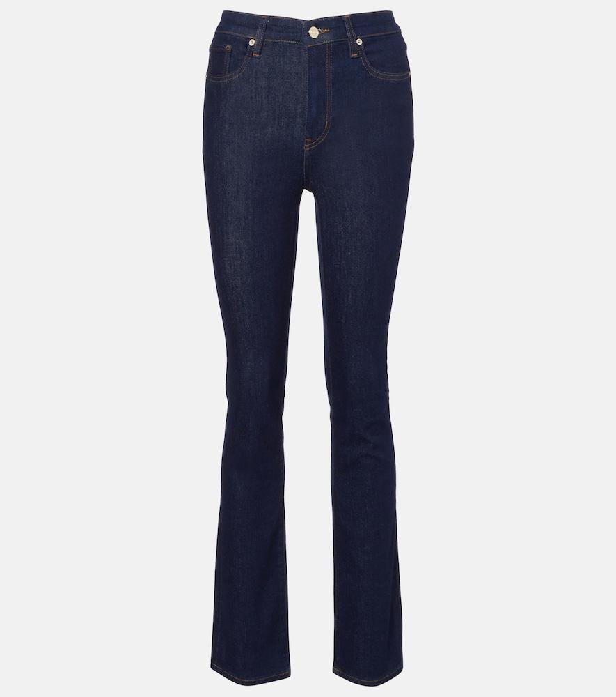 frame pencil high-rise slim jeans