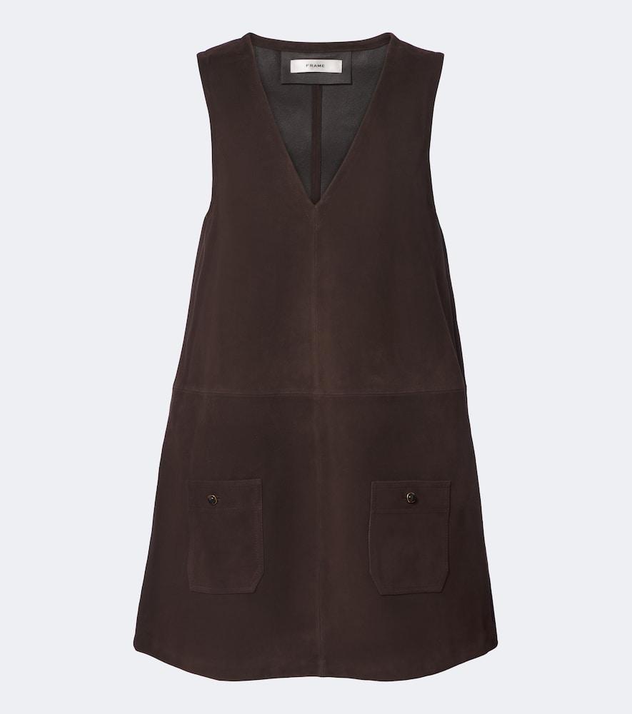 frame suede minidress