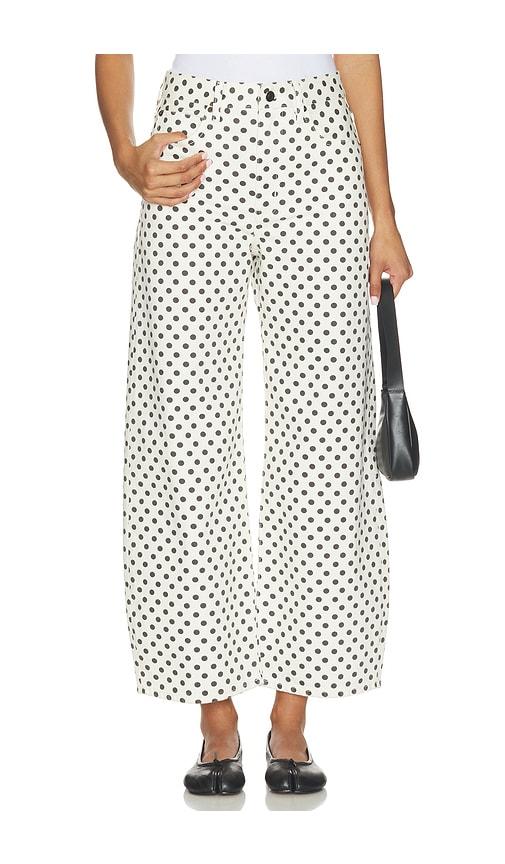 frame the bow crop jeans in white. - size 27 (also in 33, 34)