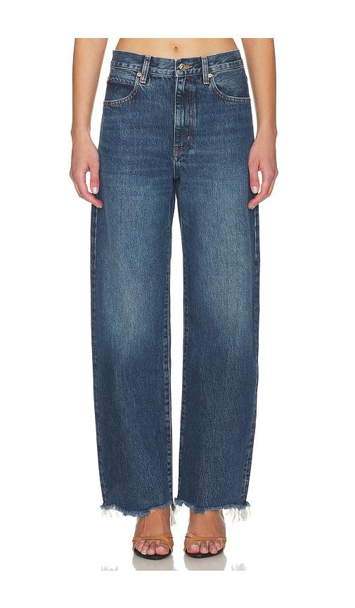 frame the bow jeans in blue. - size 25 (also in 26, 29, 28, 32, 33)