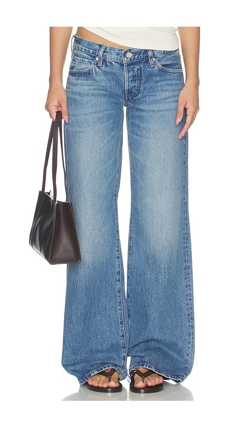 frame the gray jeans in blue. - size 23 (also in 24)