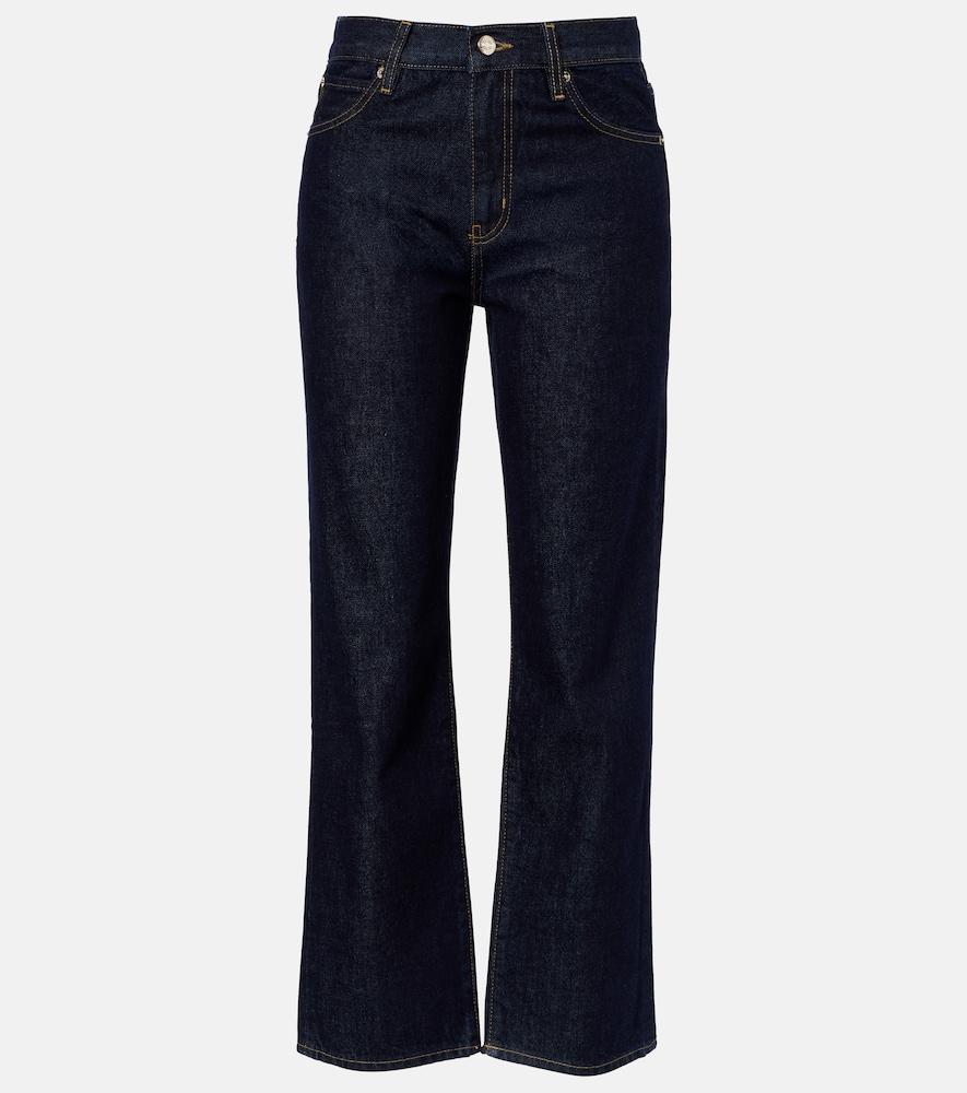 frame the hang straight jeans