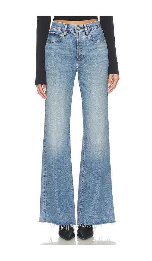 frame the lax in numeral undone fray in blue. - size 28 (also in 30, 31, 33, 34)