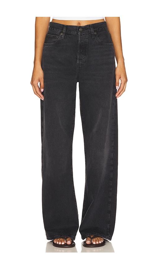frame the loose jeans in black. - size 29 (also in 30, 33, 34)