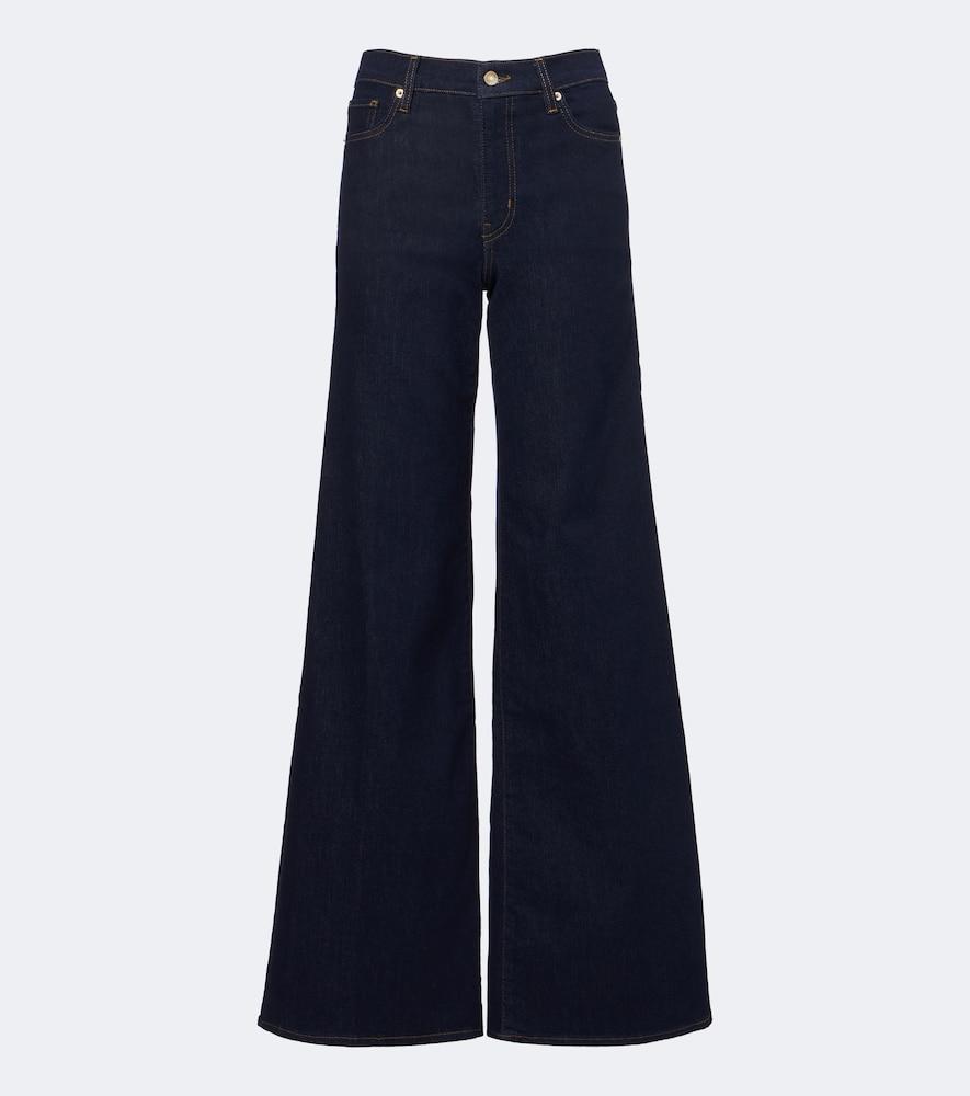 frame the palace flared jeans