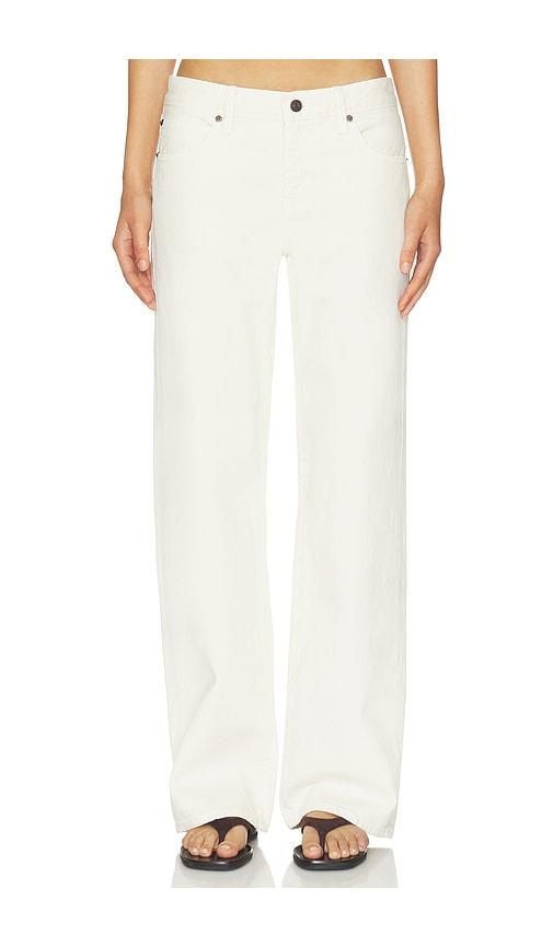 frame the saturday jeans in white. - size 28 (also in 29, 31, 32, 33, 34)