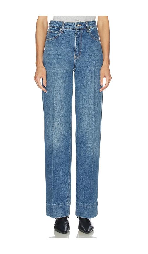 frame the streamline jeans in blue. - size 25 (also in 27, 28)