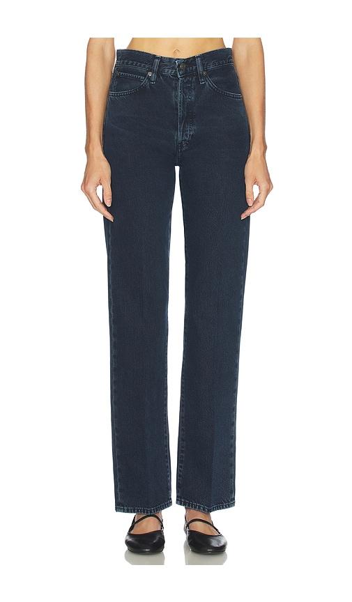 frame the vertical jeans in blue. - size 33 (also in 34)