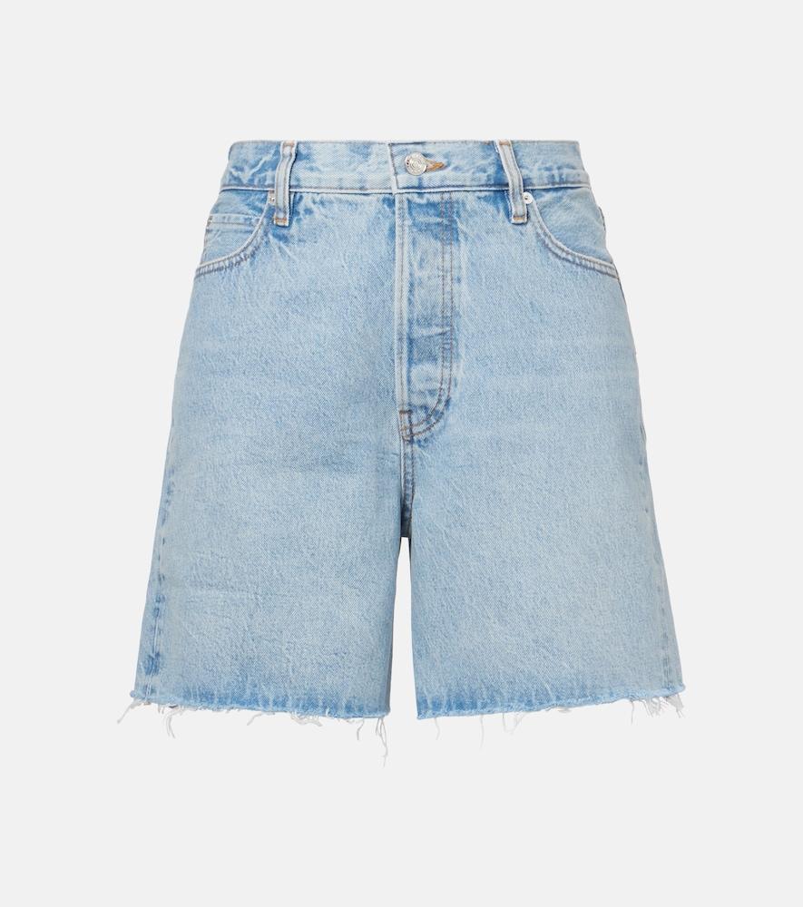 frame timeless denim shorts