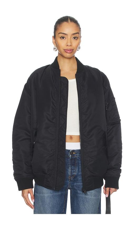 frame x amelia gray the smoke bomber in black.
