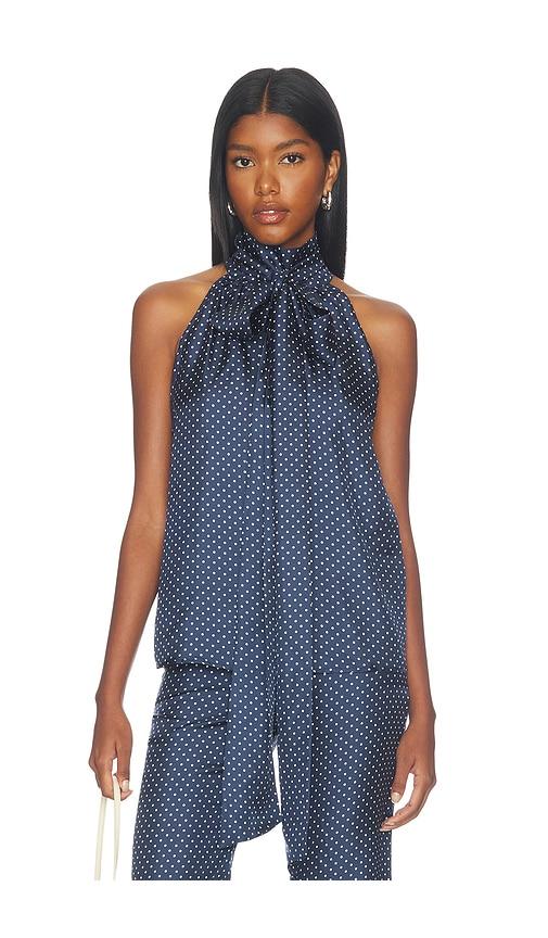 franoise susan blouse in blue. - size 36 (also in 38, 40, 42)