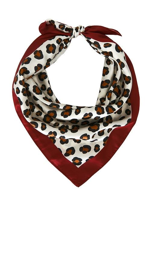 frasier sterling cheetah bandana in brown.