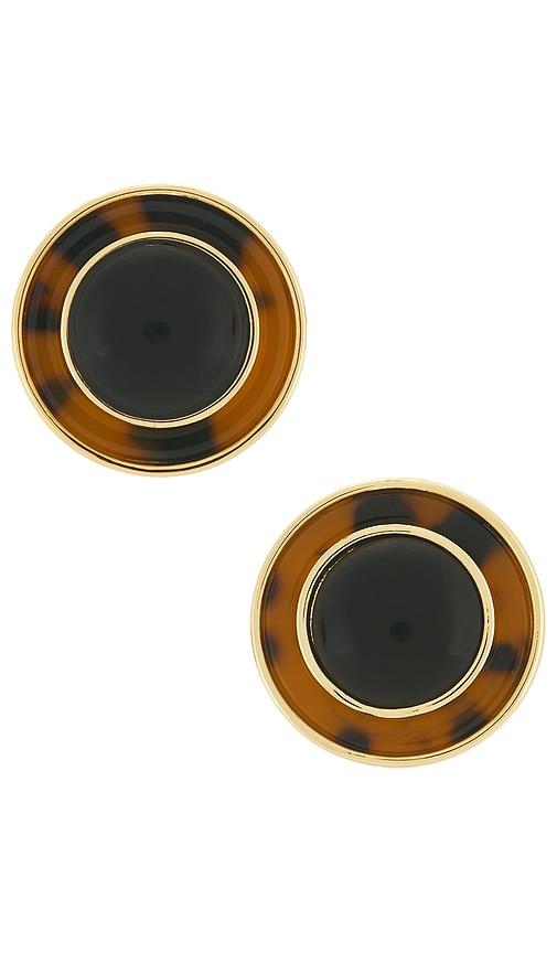 frasier sterling night life earrings in black.