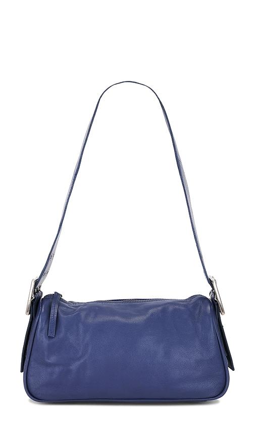 free people arm candy bag in navy.