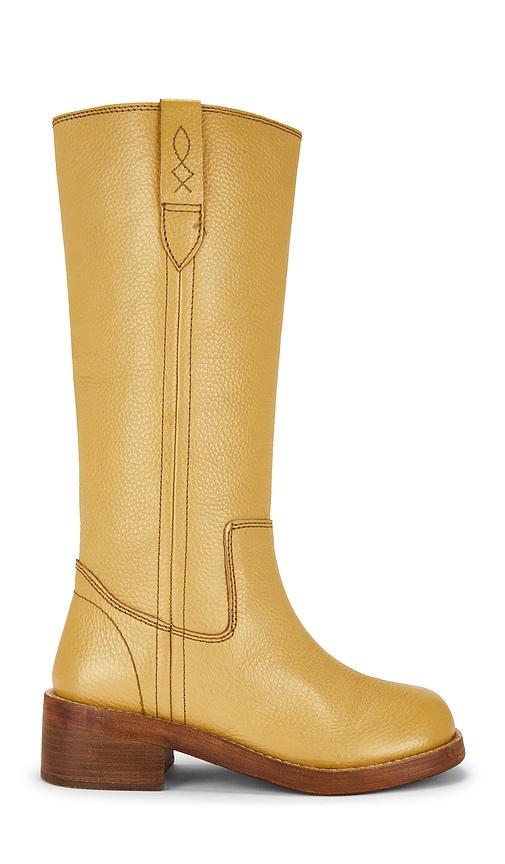 free people blaze pull on boot in tan. - size 6 (also in 6.5, 9)